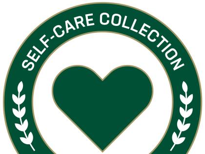 self care collection at Atkins Library