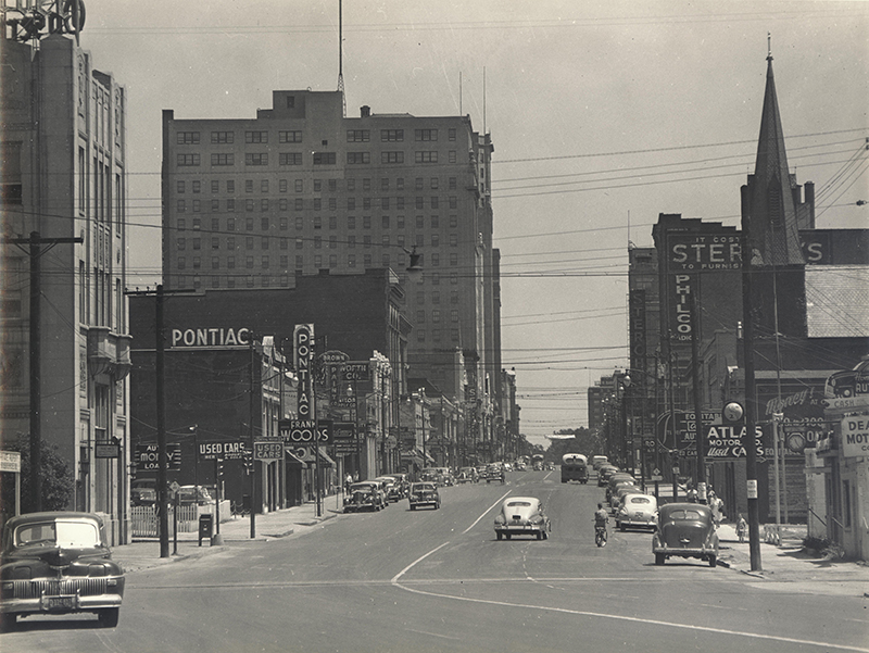 Uptown Charlotte, mid-20th Century