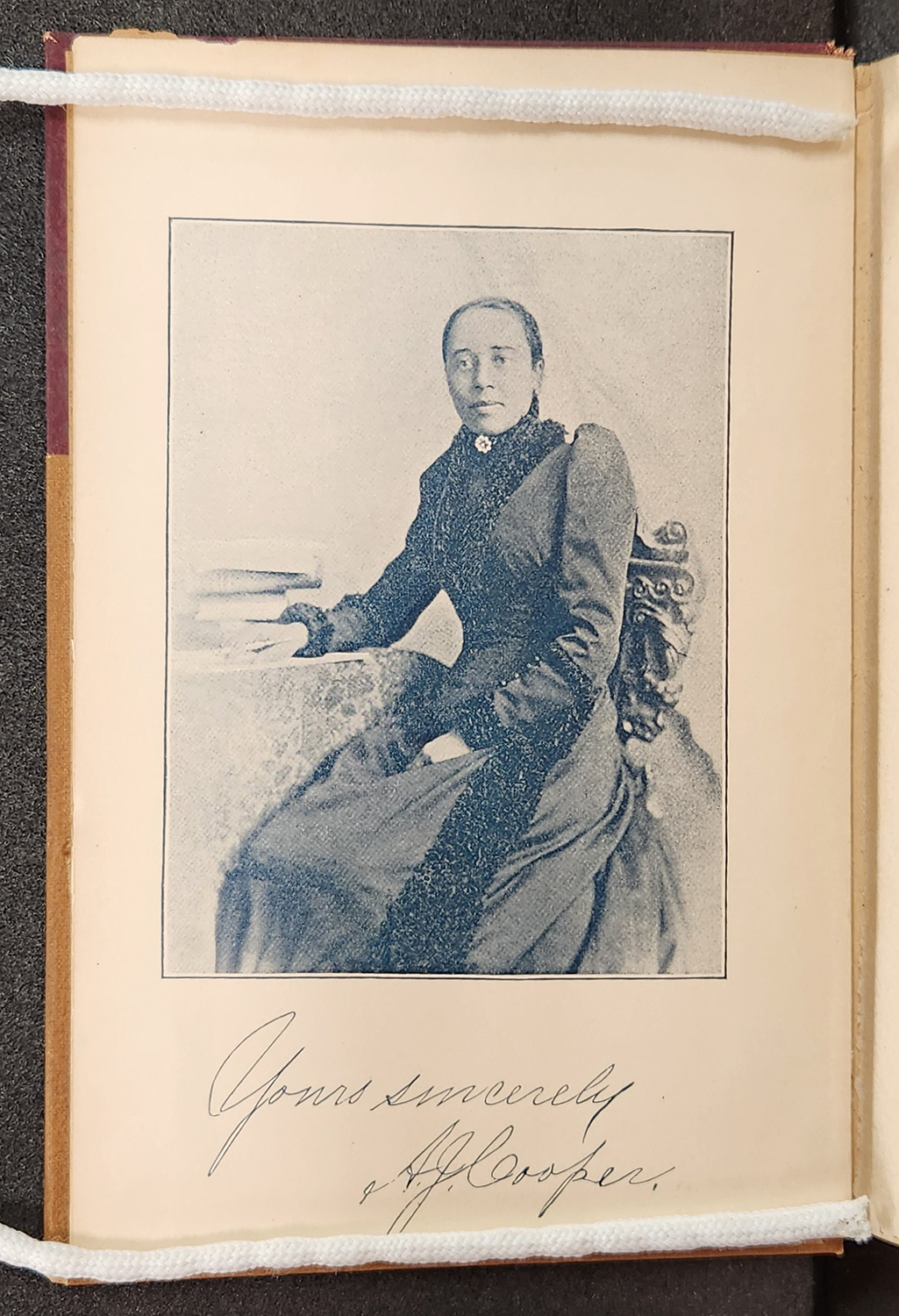 Frontispiece portrait of Anna Julia Cooper