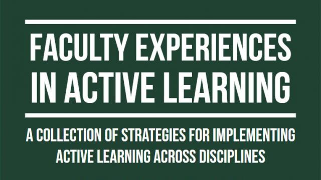 Faculty Experiences in Active Learning Slide