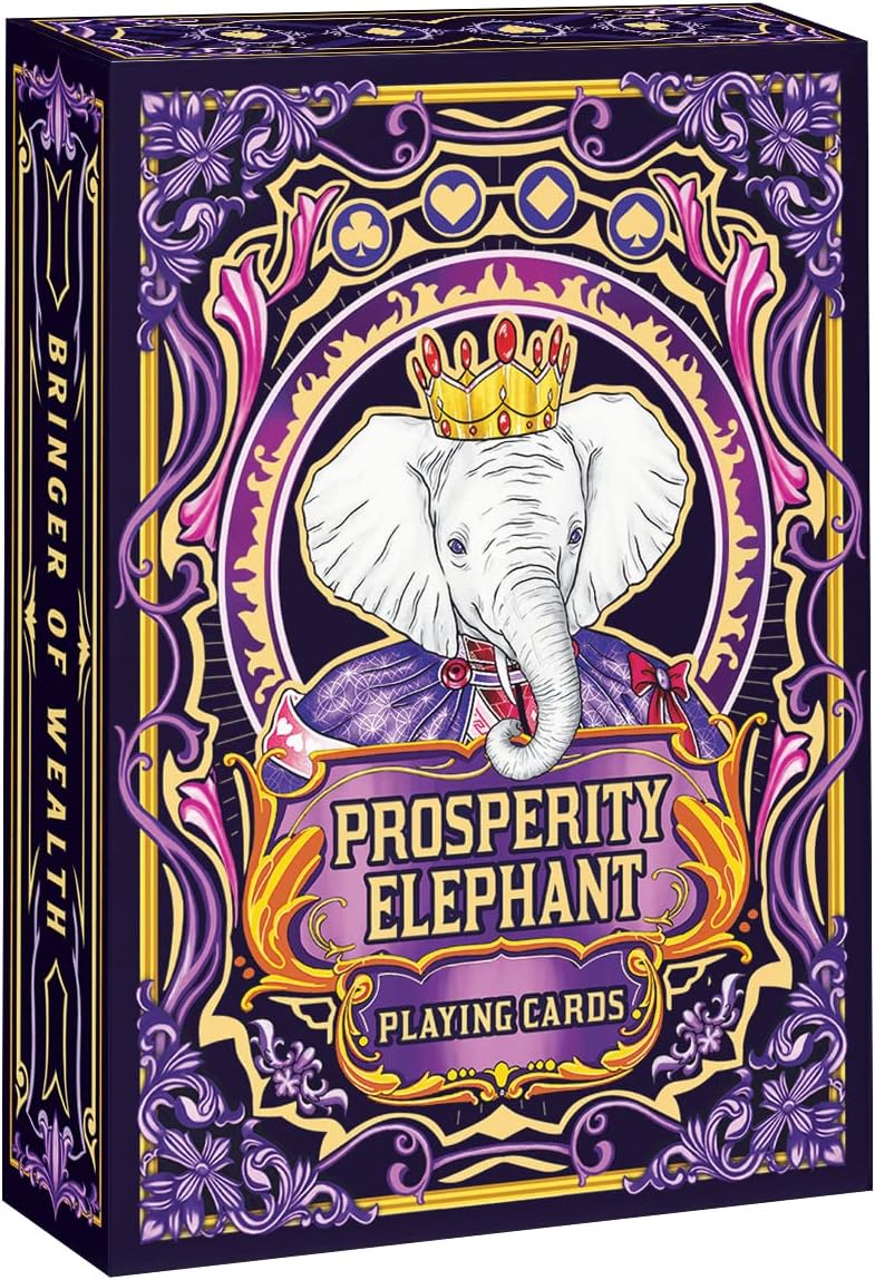 Prosperity Elephant Playing Cards