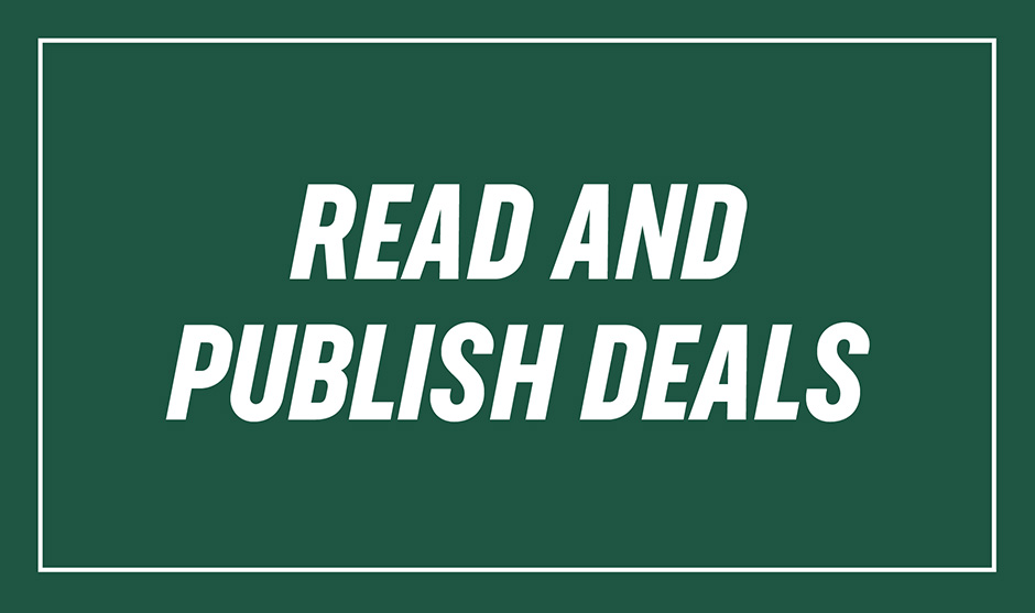 Read and Publish Deals