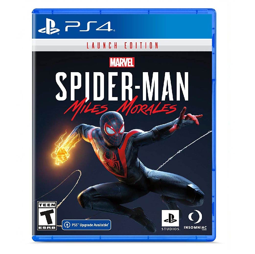 Spider-Man Miles Morales game cover