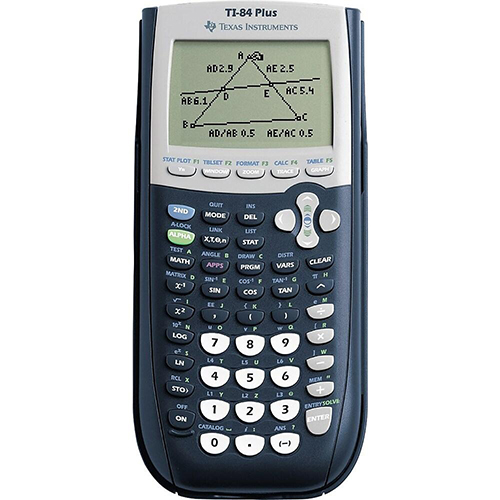 Image of a TI-84 Calculator