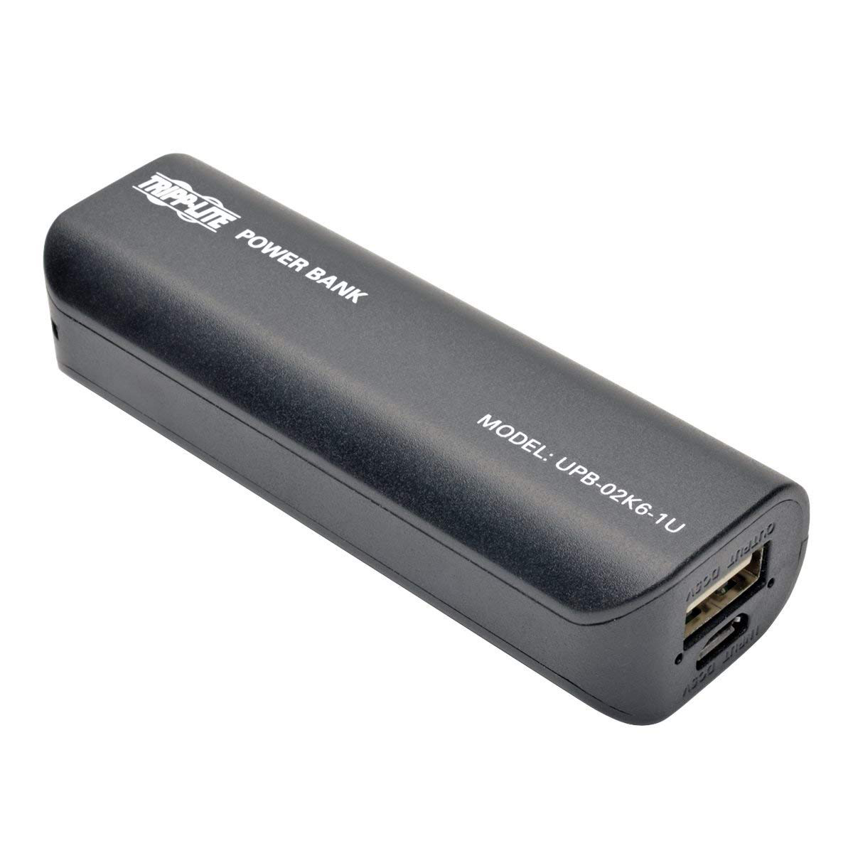 TRIPP LITE Portable 2600mAh Mobile Power Bank USB Battery Charger