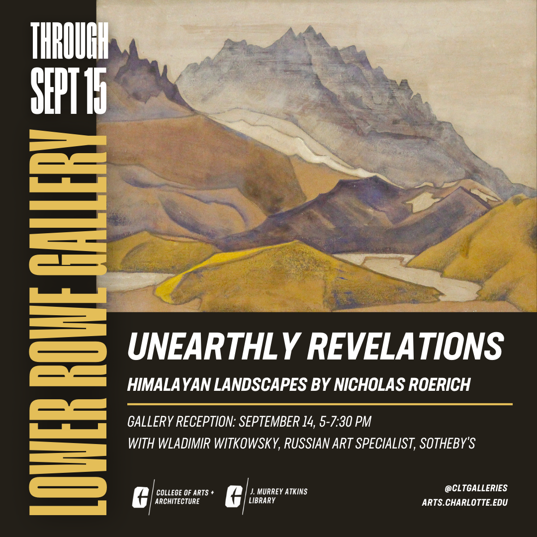 Unearthly Revelations exhibit poster