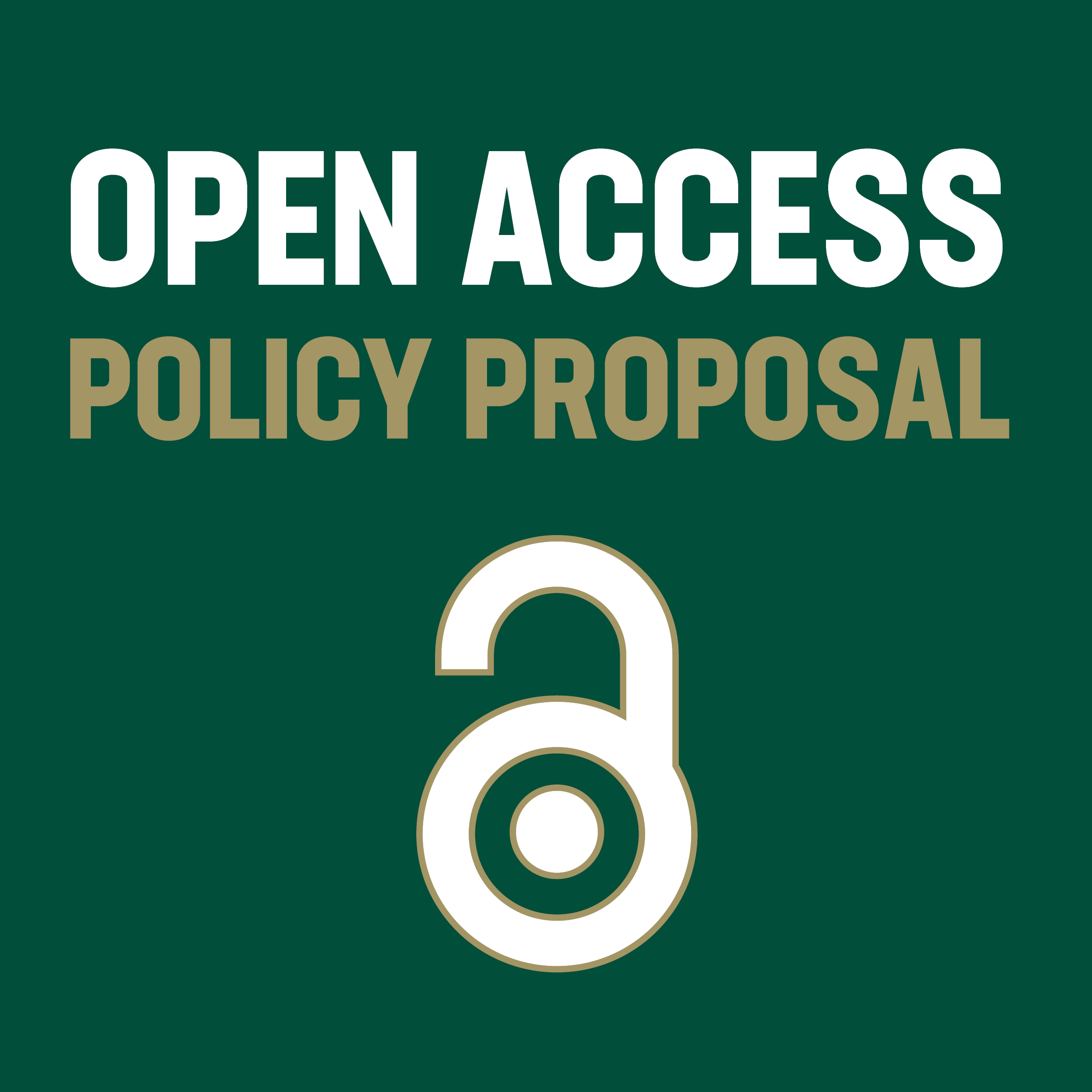 Open Access Policy Proposal