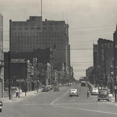 Uptown Charlotte, mid-20th Century