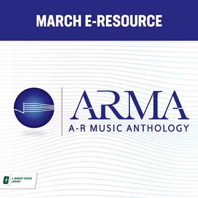 ARMA A-R Music Anthology graphic
