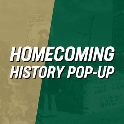 Homecoming History Pop-Up graphic