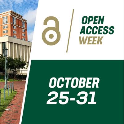 graphic for Open Access Week, October 25-31