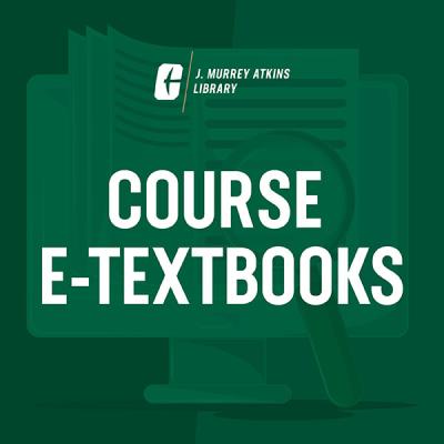 Course E-Textbooks