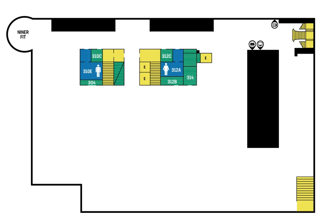 3rd floor map