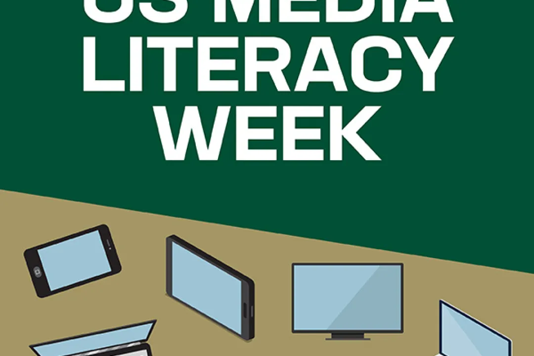Graphic for US Media Literacy Week
