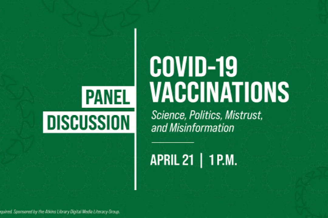 Slide with details on Panel Discussion