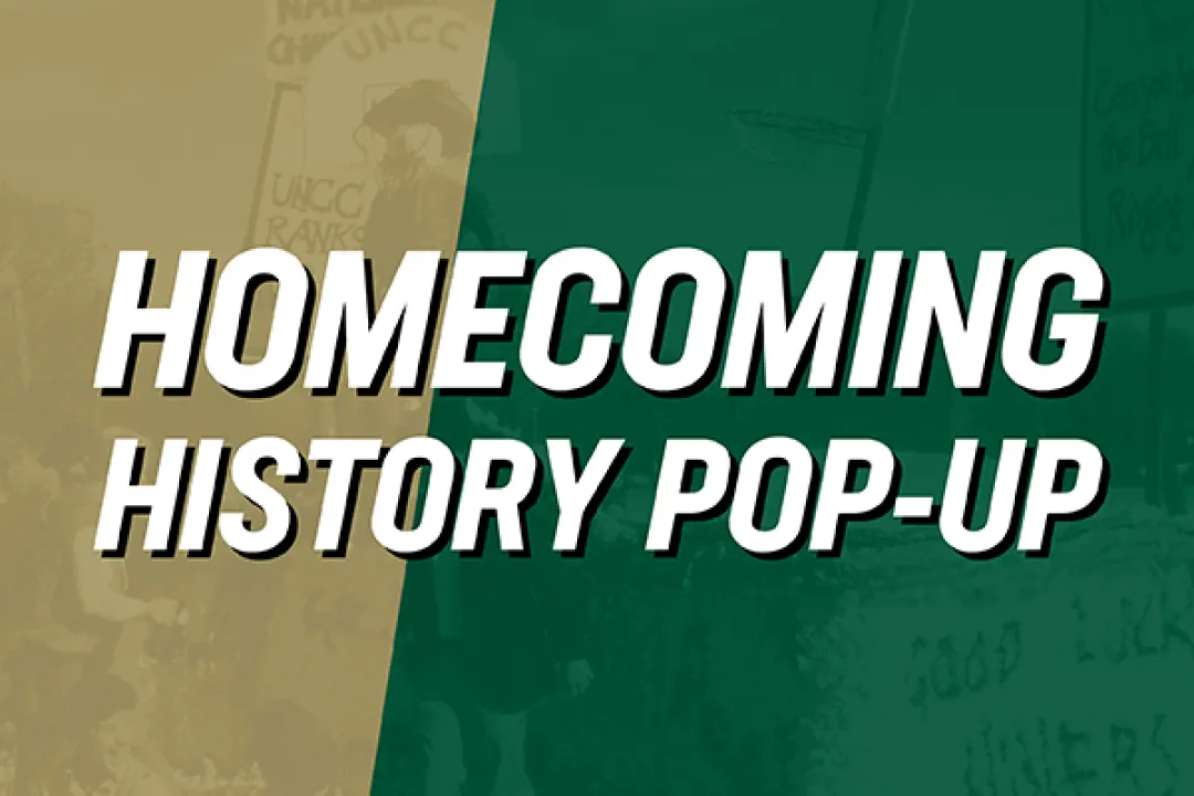 Homecoming History Pop-Up graphic