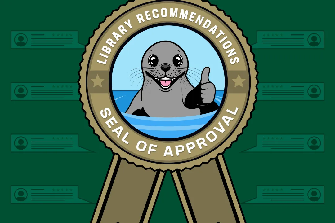 Library recommendations seal of approval
