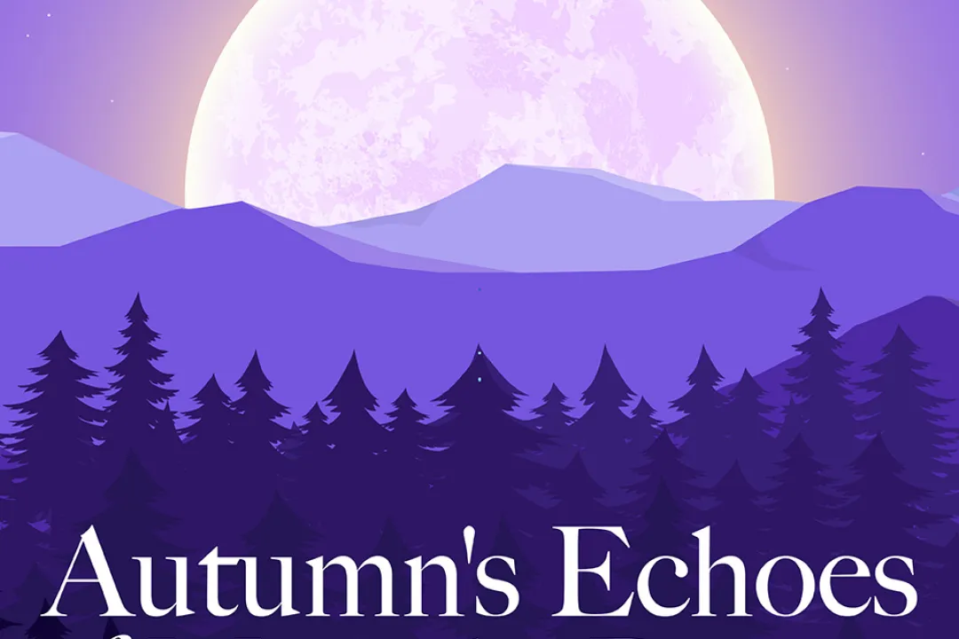 Autumn's Echoes of Moonlit Poetry