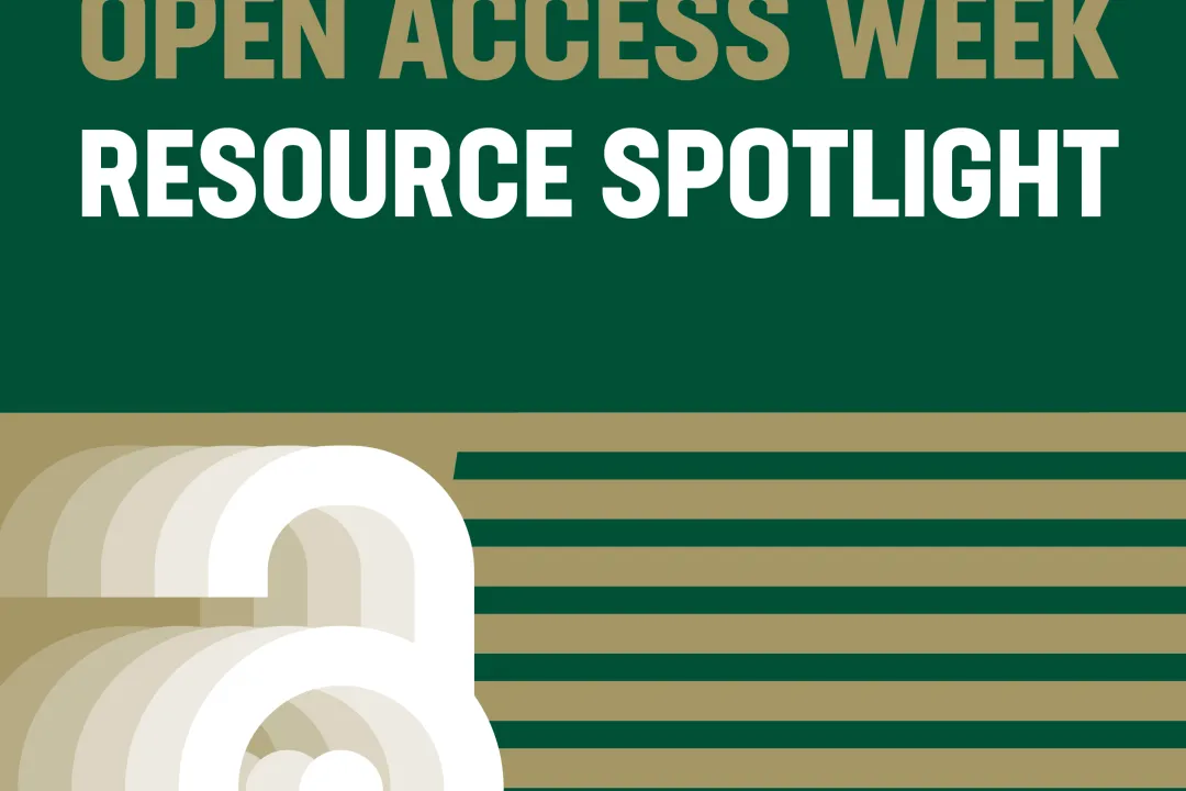 Open Access Week Resource Spotlight