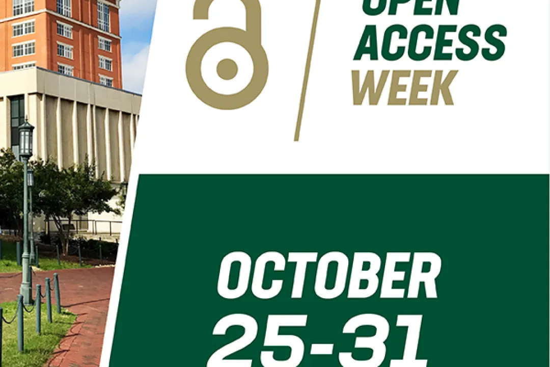 graphic for Open Access Week, October 25-31