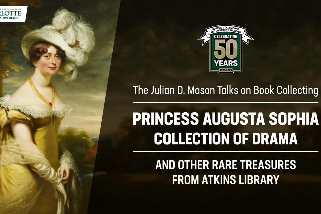 Image of painting of the Princess and the title of the event