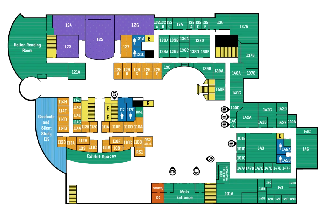 main floor map