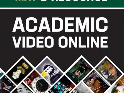 May E-Resource - Academic Video Online