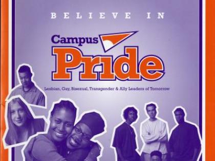 "Believe in Campus Pride" graphic